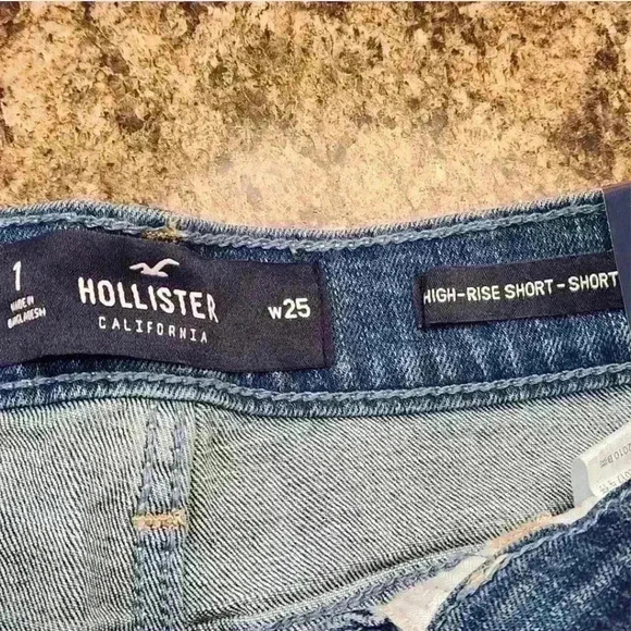 Womens Hollister High rise Short Short W25 - Picture 7 of 11